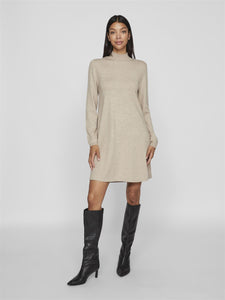 VICOMFY ROLLNECK KNIT DRESS