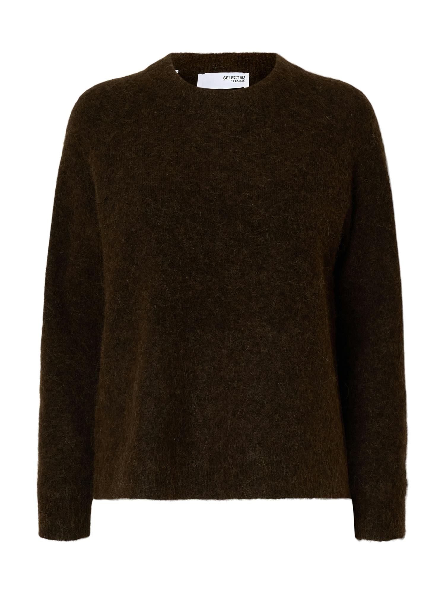 SLFLULU LS KNIT O-NECK