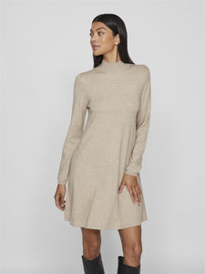 VICOMFY ROLLNECK KNIT DRESS