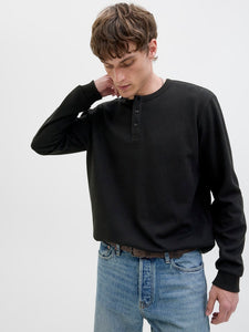 JJEdover Henley LS Tee