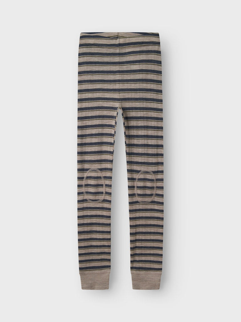 NKMWang Wool Needle Longjohn Stripe