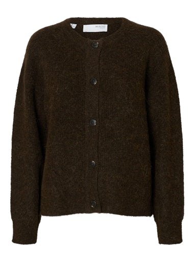 SLFLULU LS KNIT SHORT CARDIGAN