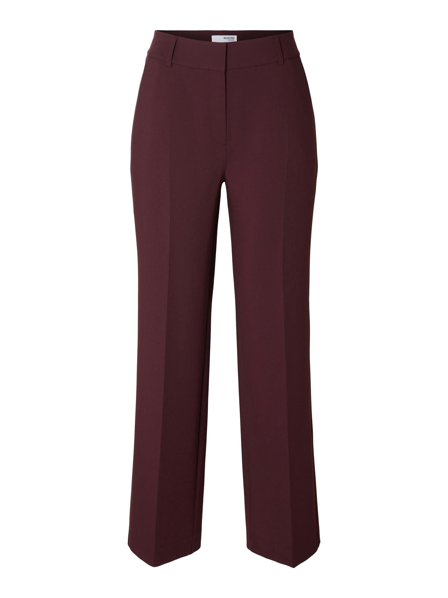 SLFRita MW Wide Pant Mel Noos