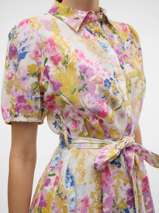 VMDicthe 2/4 Short Volume Dress Wvn Ga