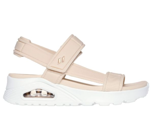 LYS BEIGE SKECHERS UNO SANDAL DAME