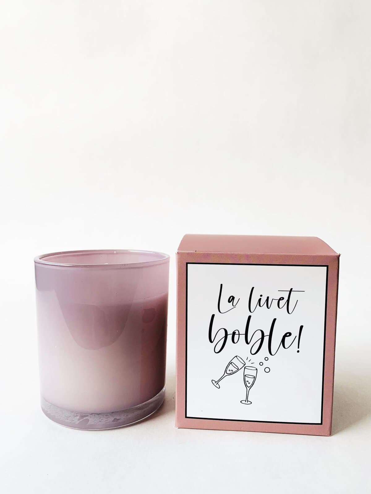 Duftlys i gaveeske "La Livet Boble"