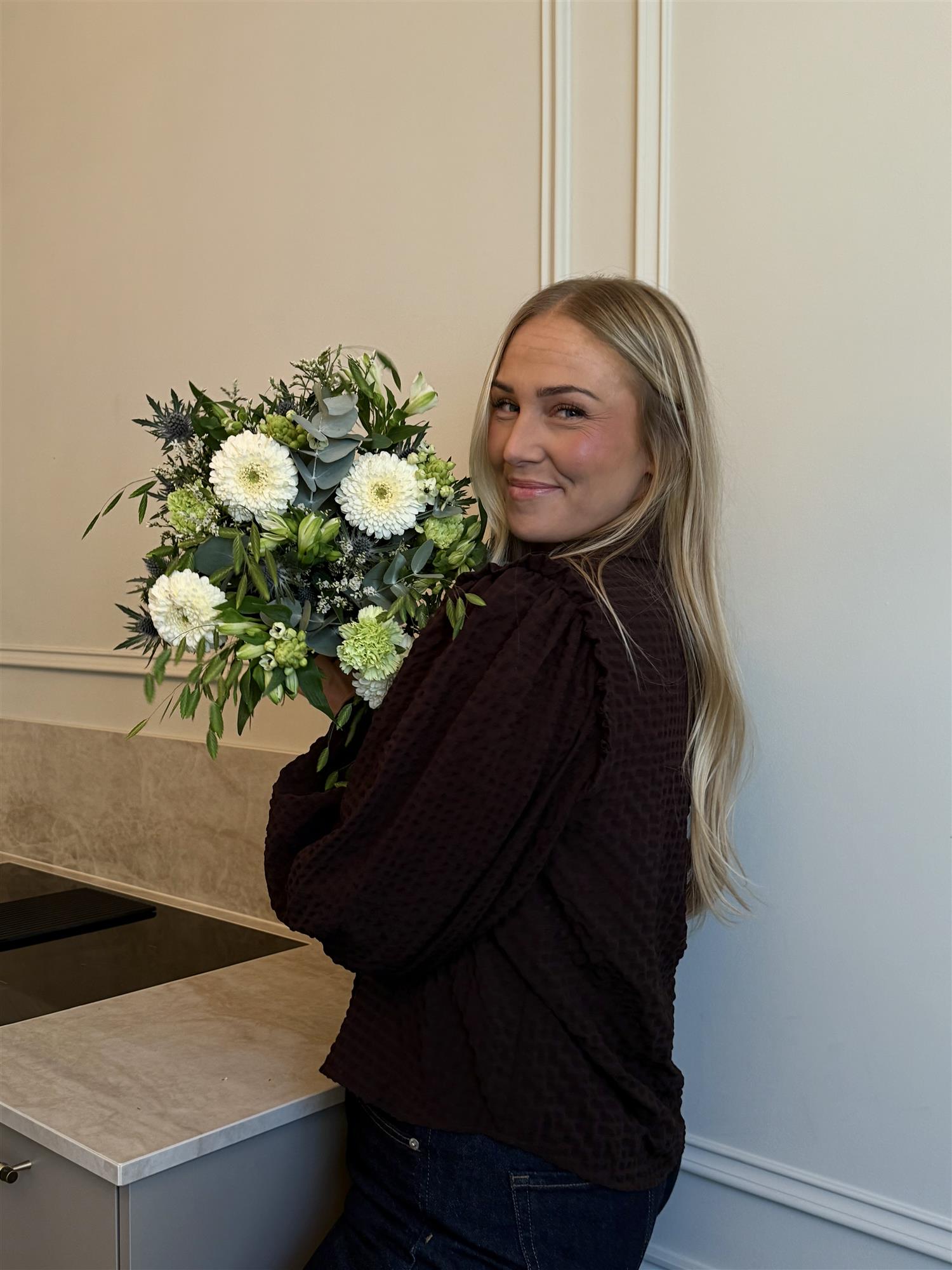 AWNoelle LS High Neck Short Dress