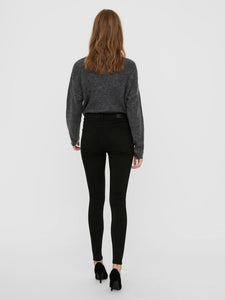 SVART VERO MODA VMSOPHIA SKINNY JEANS