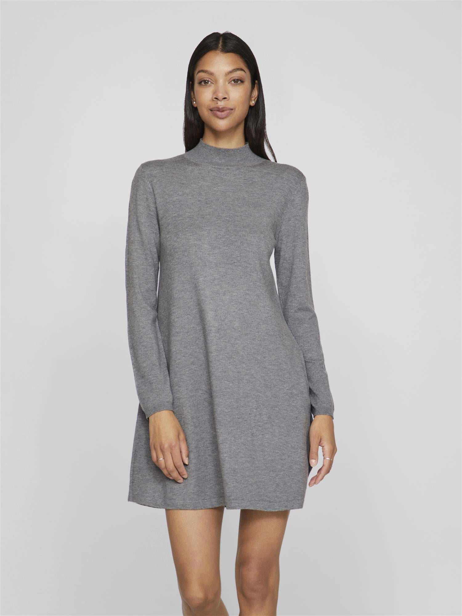 VICOMFY ROLLNECK KNIT DRESS