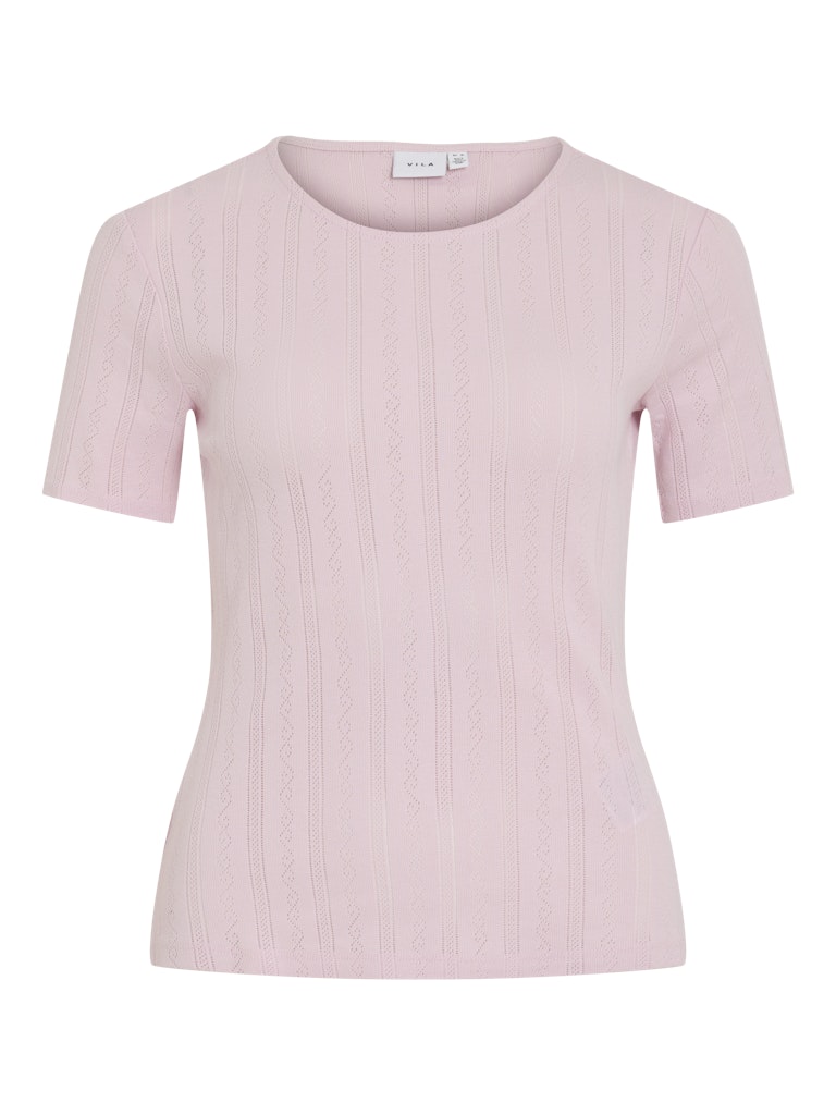 VIKassie s/s Pointelle Top