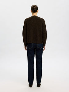 SLFLULU LS KNIT SHORT CARDIGAN
