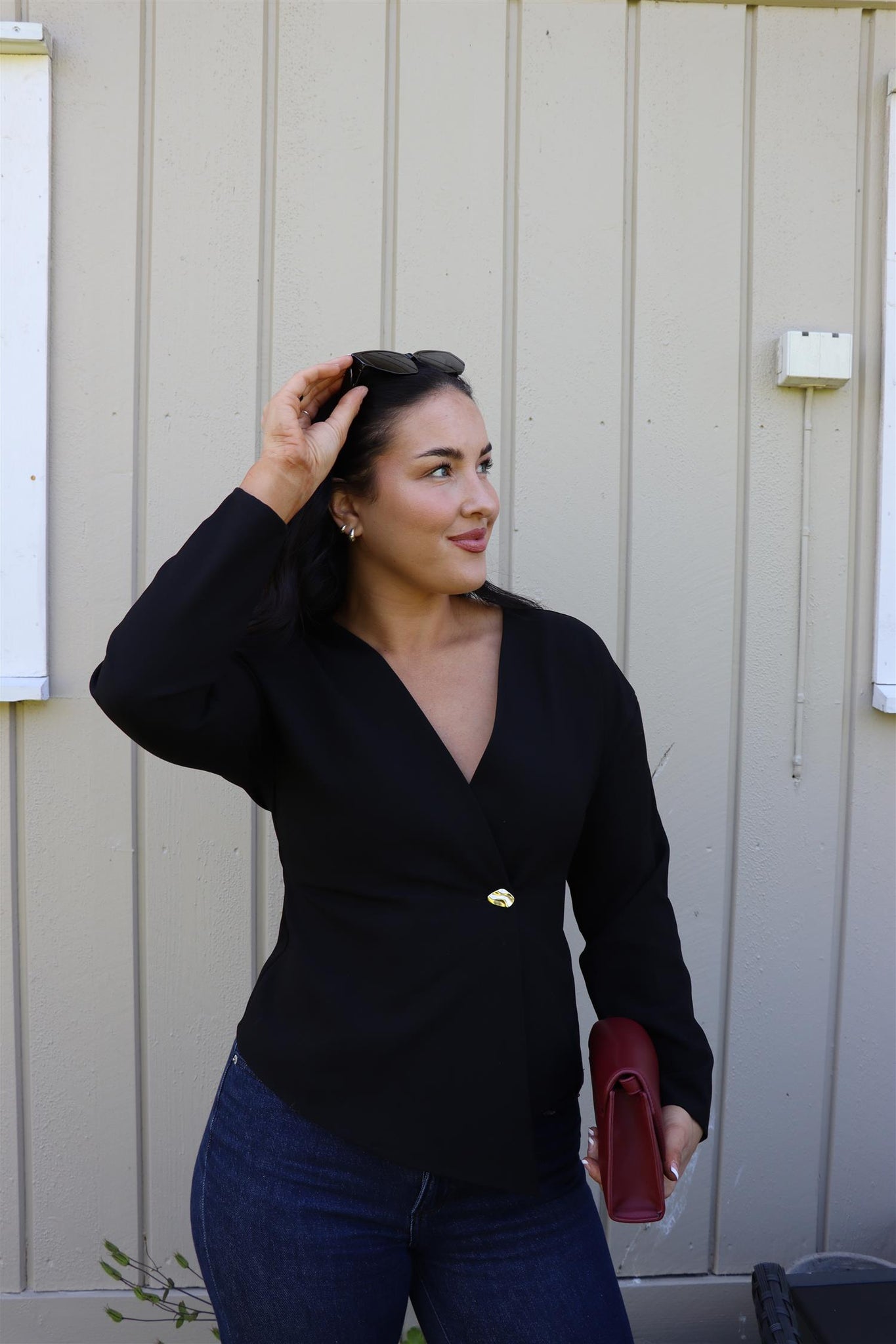 VMSonja LS Shirt WVN EXP