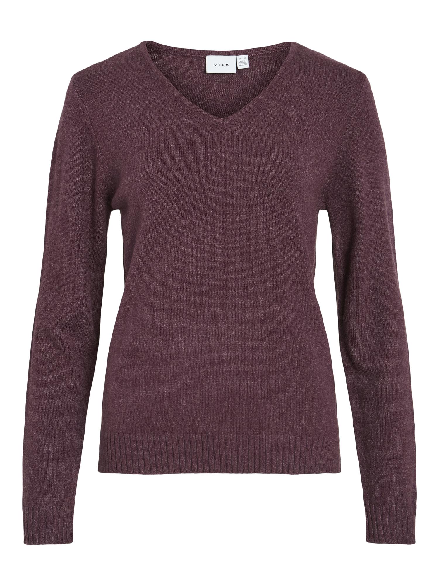 VIril V-neck L/S Knit Top Noos