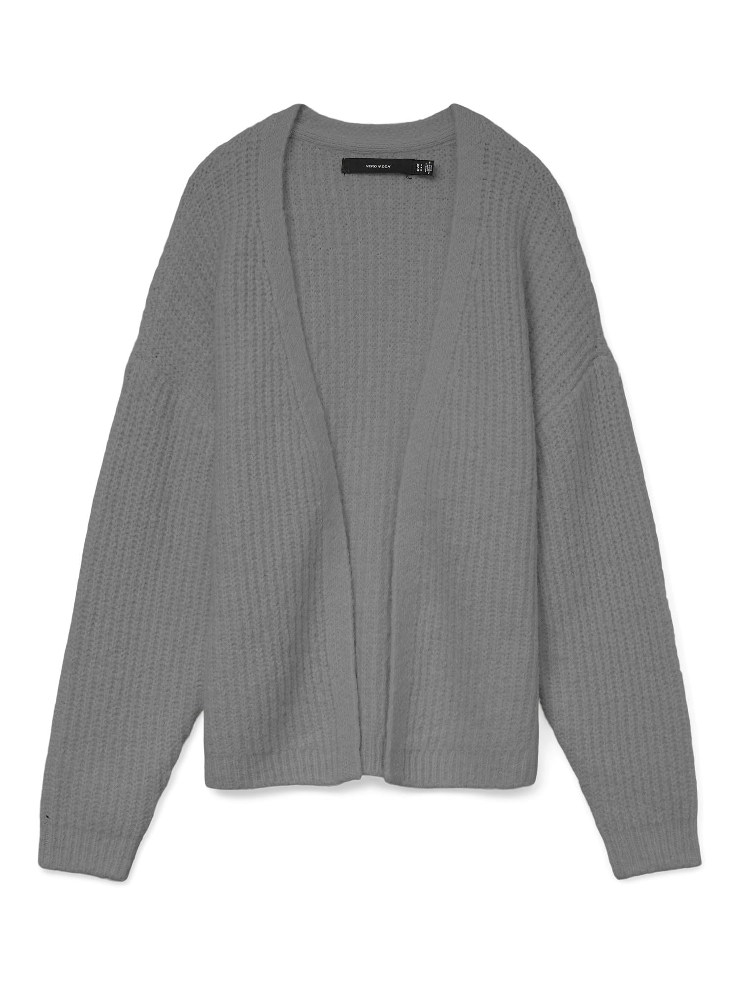 VMNovah Rib LS V-Neck Open Cardigan