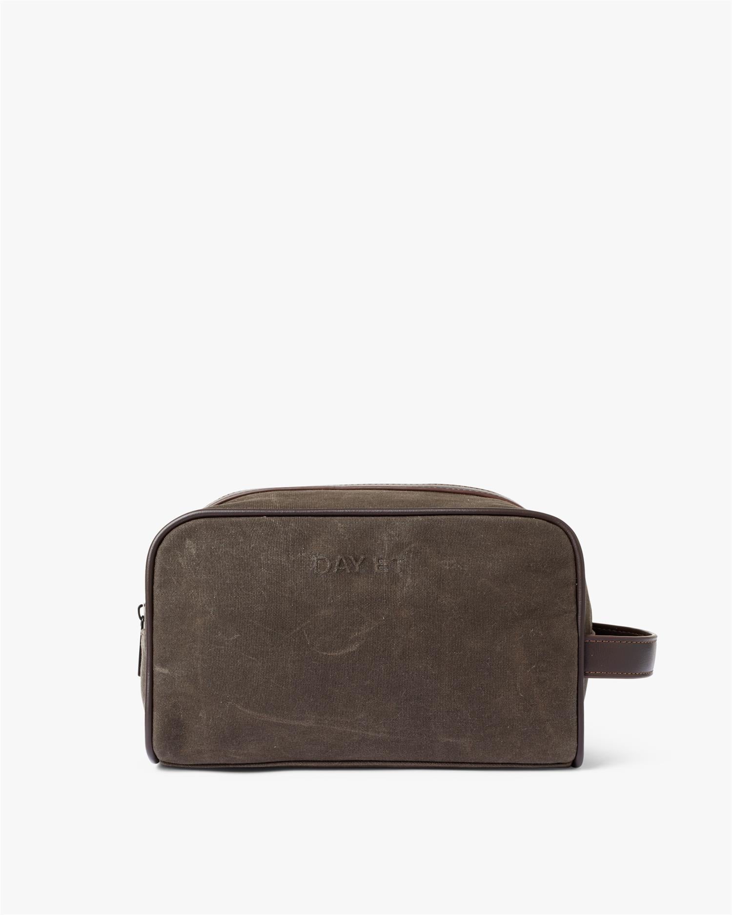 Day Waxed Cotton Washbag