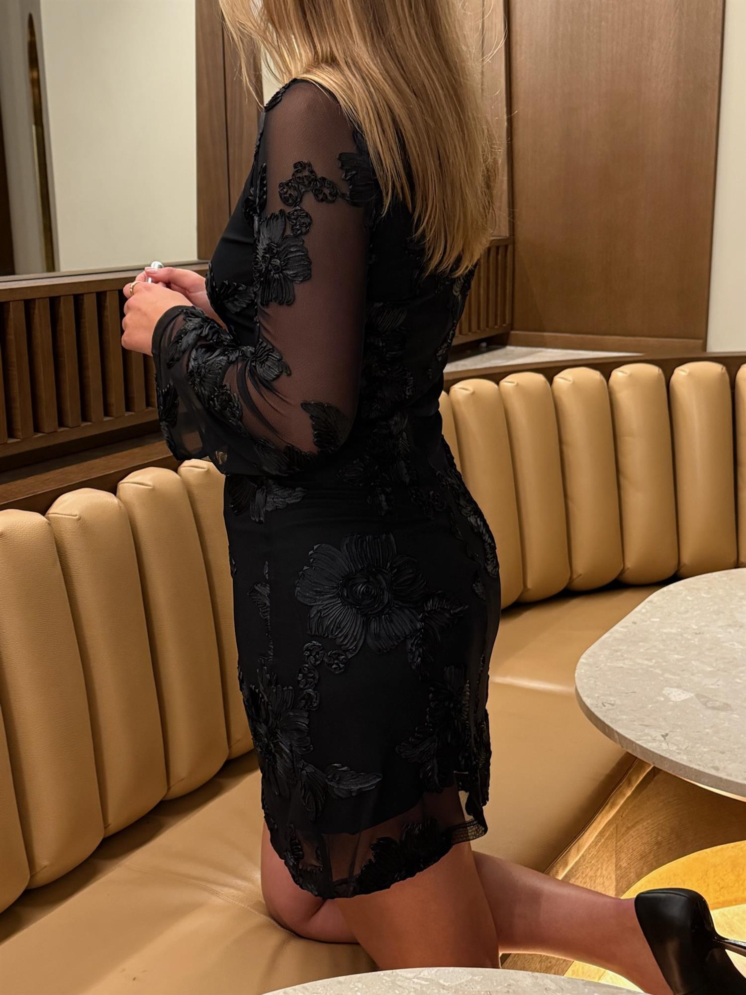 VMMila LS Detail Short Dress JRS EXP SB8