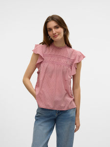 VMTrine SL Lace Top WVN GA