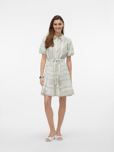 VMDicthe 2/4 Short Volume Dress Wvn Ga