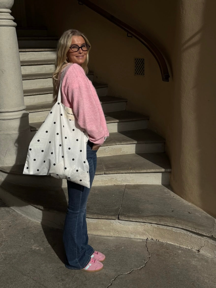 VMHope LS O-Neck Button Cardigan SB