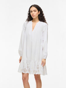 VIKelli V-Neck L/S Short Dress/LN