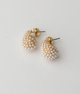 Drop Pearl Earrings small