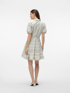 VMDicthe 2/4 Short Volume Dress Wvn Ga