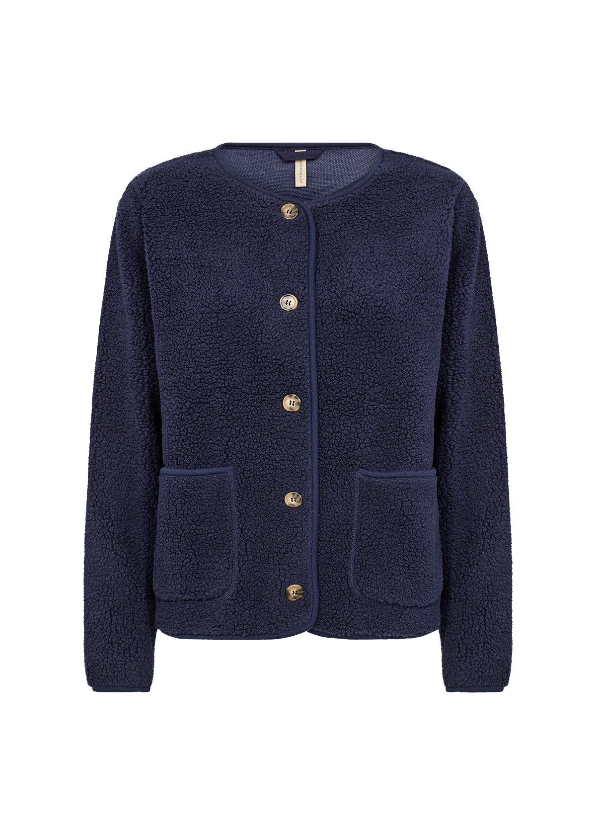 SC-ONYX 2 TEDDY BUTTON-UP CARDIGAN