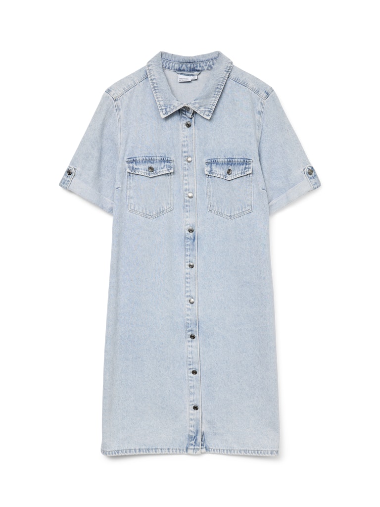 VMJennie SS Short Denim Dress Ga Noos