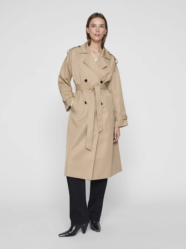 VIAddison L/S Long Trenchcoat NOOS