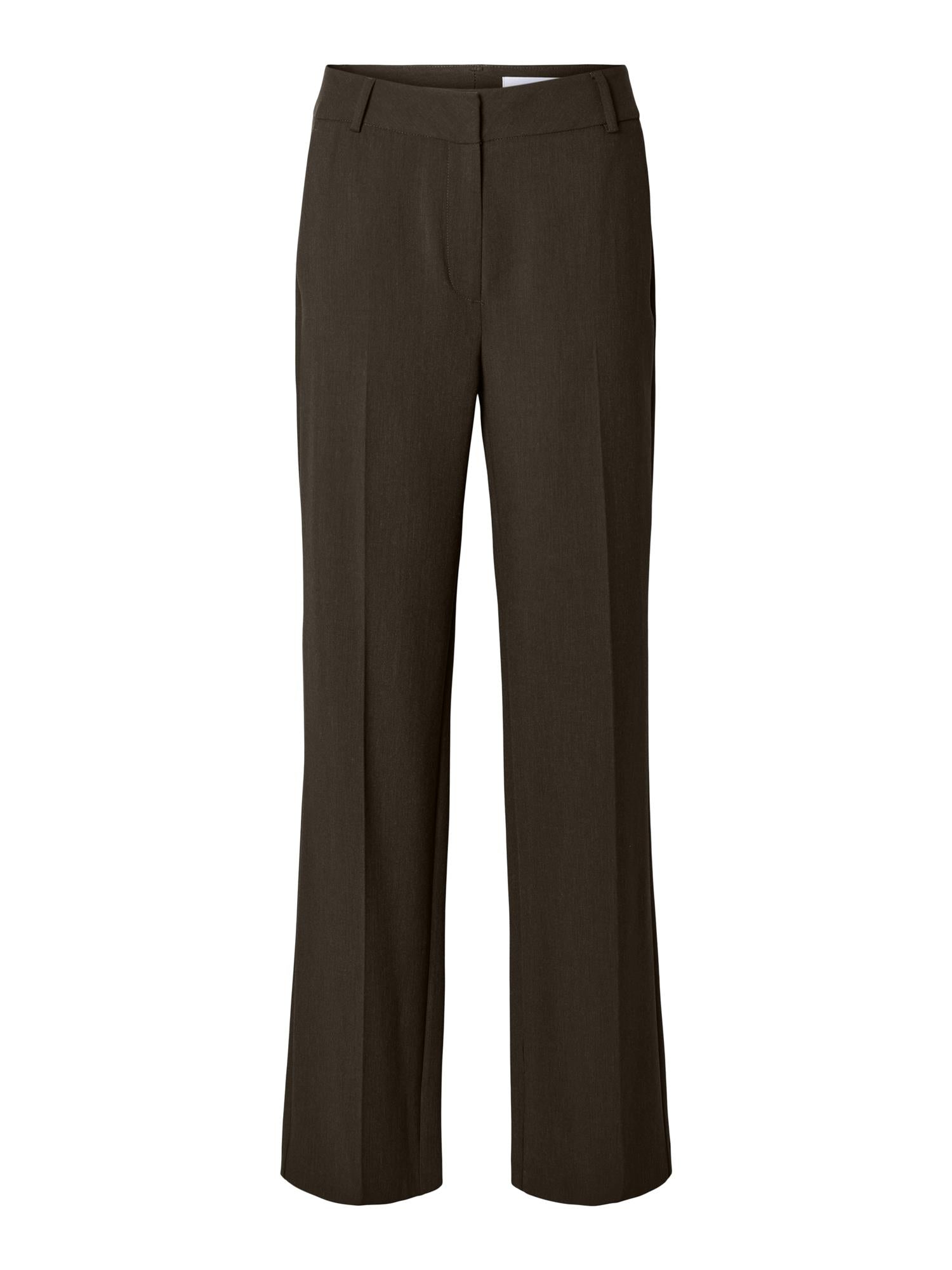 SLFRita MW Wide Pant Mel Noos