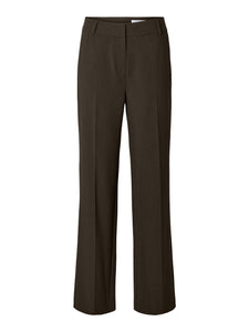 SLFRita MW Wide Pant Mel Noos