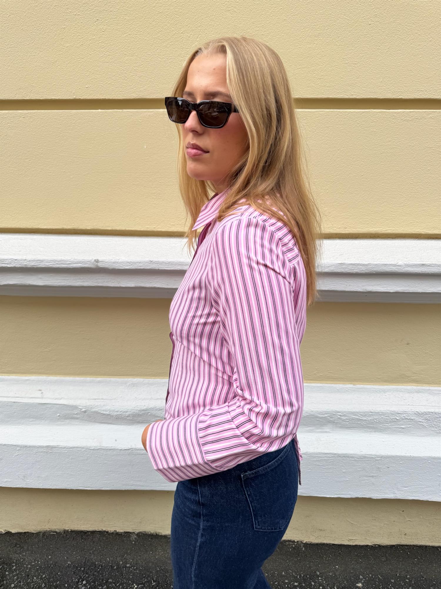 VMSiena LS Tie Shirt WVN EXP