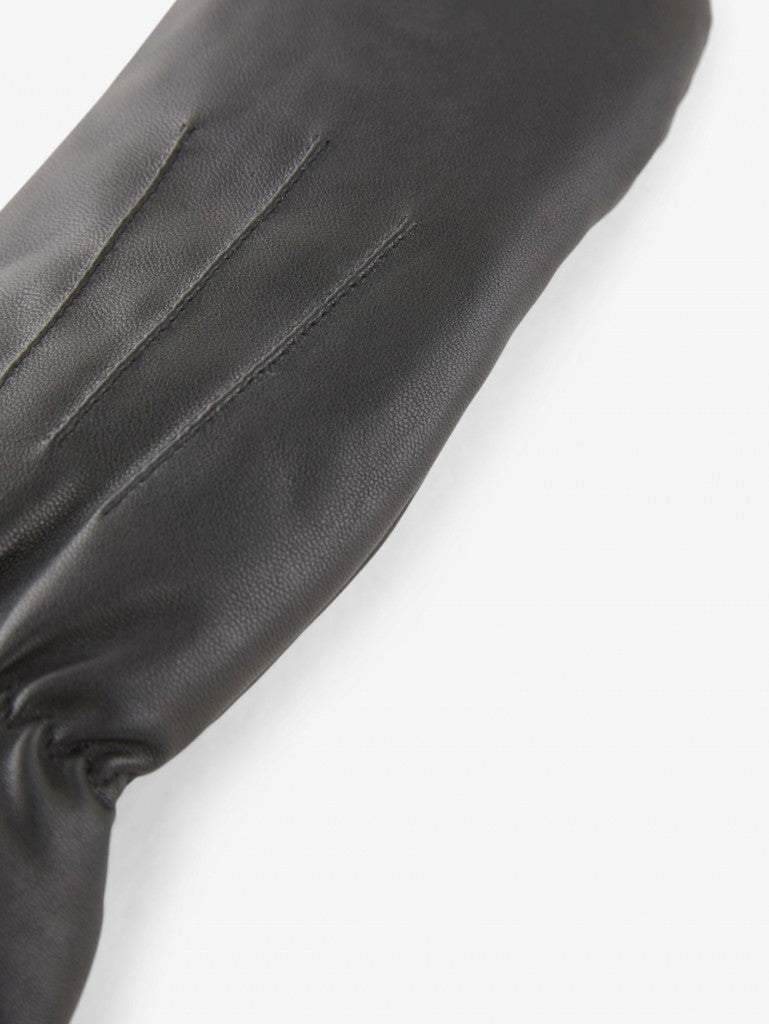PCNELLIE LEATHER MITTENS