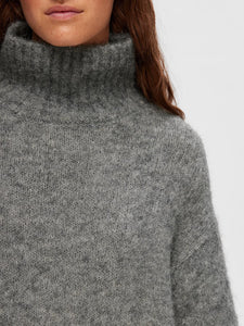 SLFGABELLA LS KNIT HIGH-NECK W