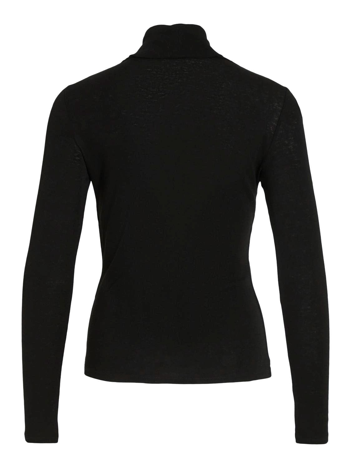 VIJOLINA ROLL NECK L/S FITTED TOP