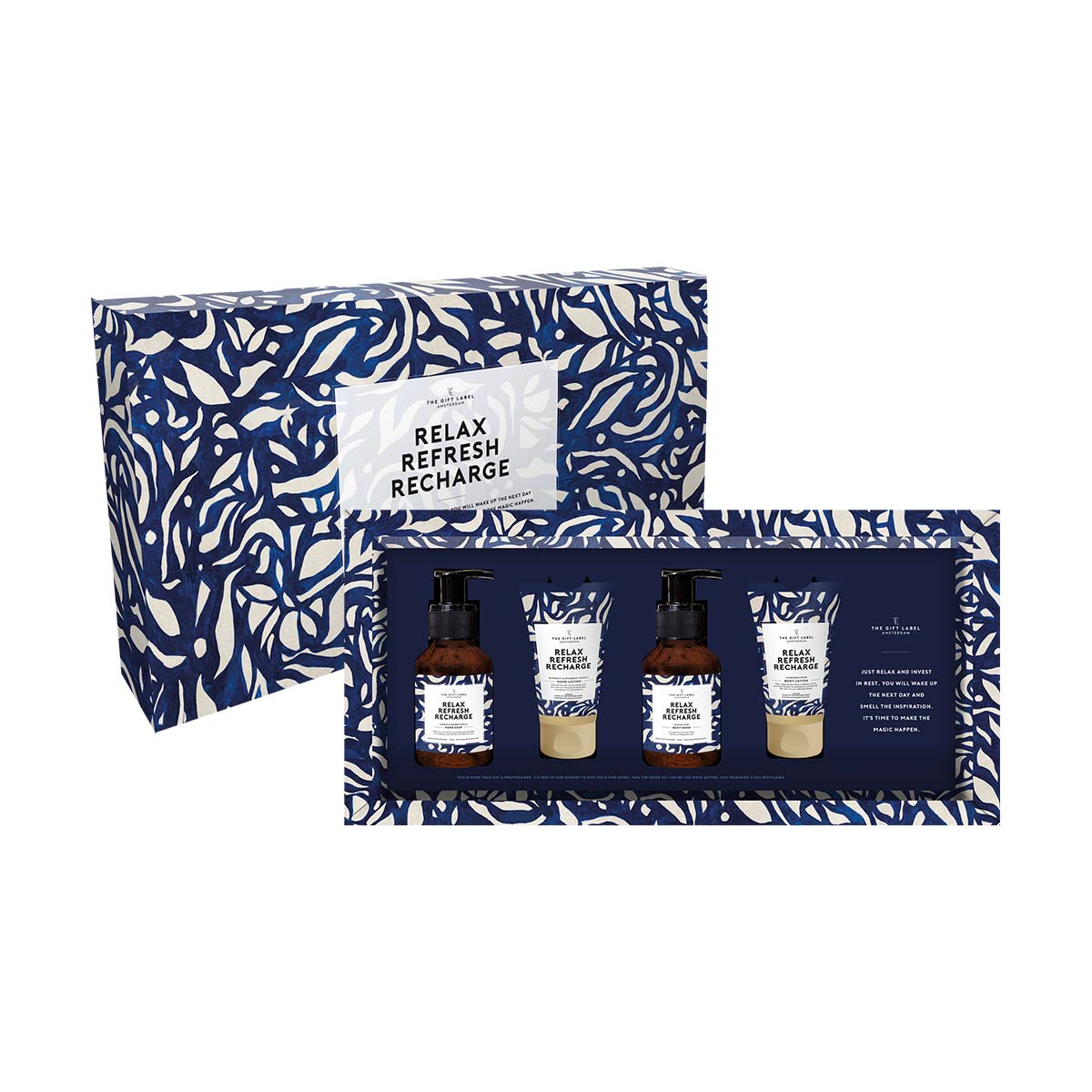 LUXURIOUS GIFT SET - RELAX, REFRESH, RECHARGE
