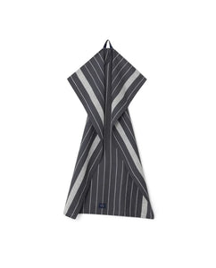 GRÅ HVIT LEXINGTON COTTON/LINEN STRIPED KITCHEN TOWEL KJØKKENHÅNDKLE