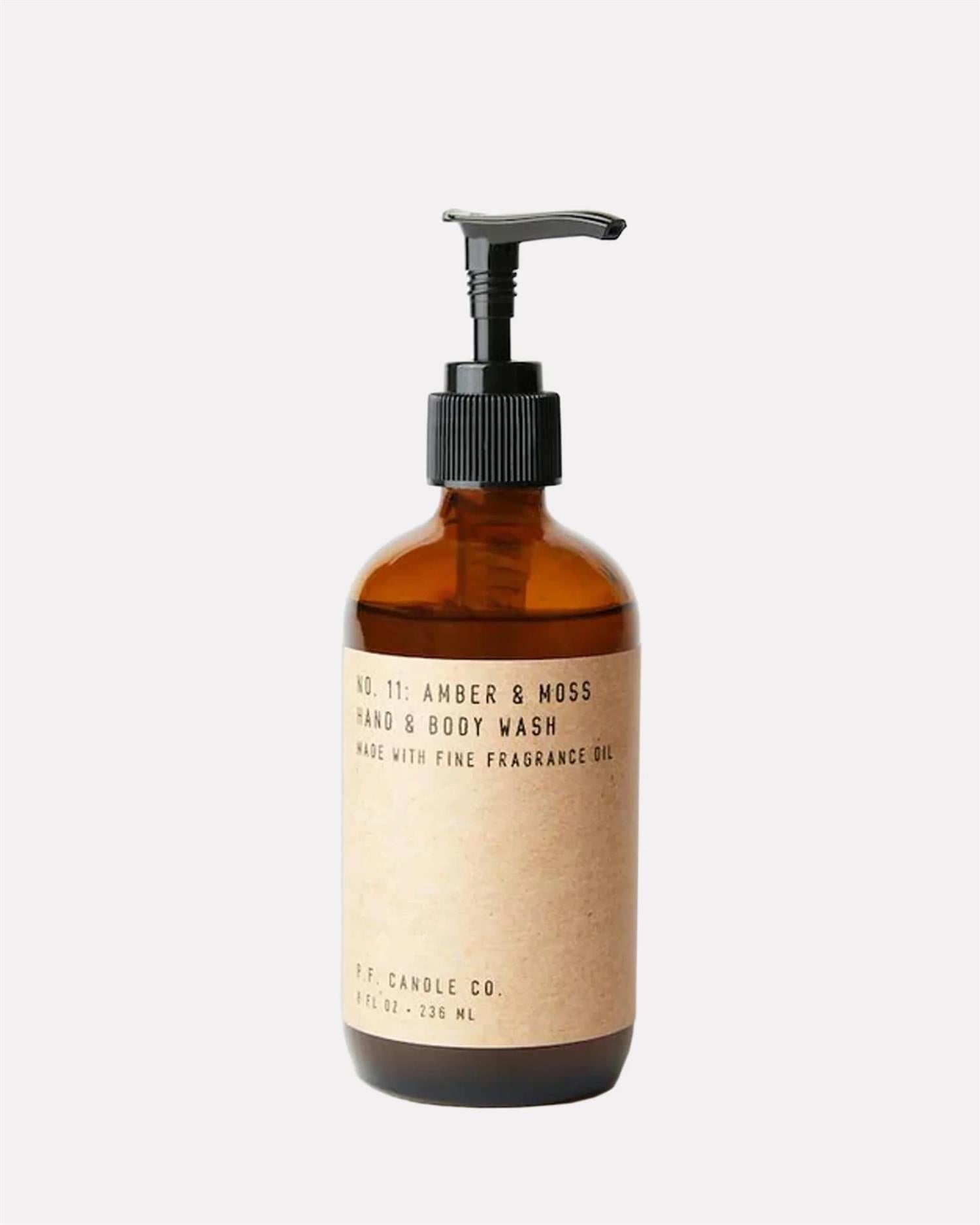 NO. 11 AMBER AND MOSS HAND AND BODY WASH