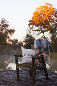 BEIGE LEXINGTON LOGO MESSAGE ORGANIC COTTON PUTETREKK
