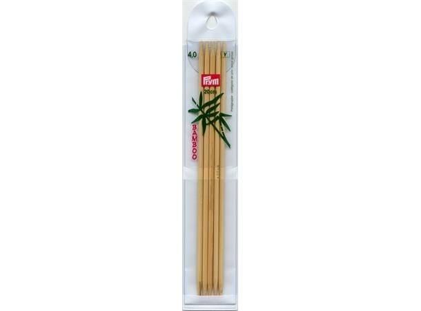 Strømpepinner bambus nr 4