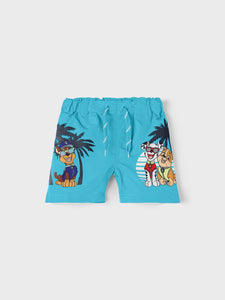NMMMESSI PAWPATROL LONG SWIMSHORTS CPLG