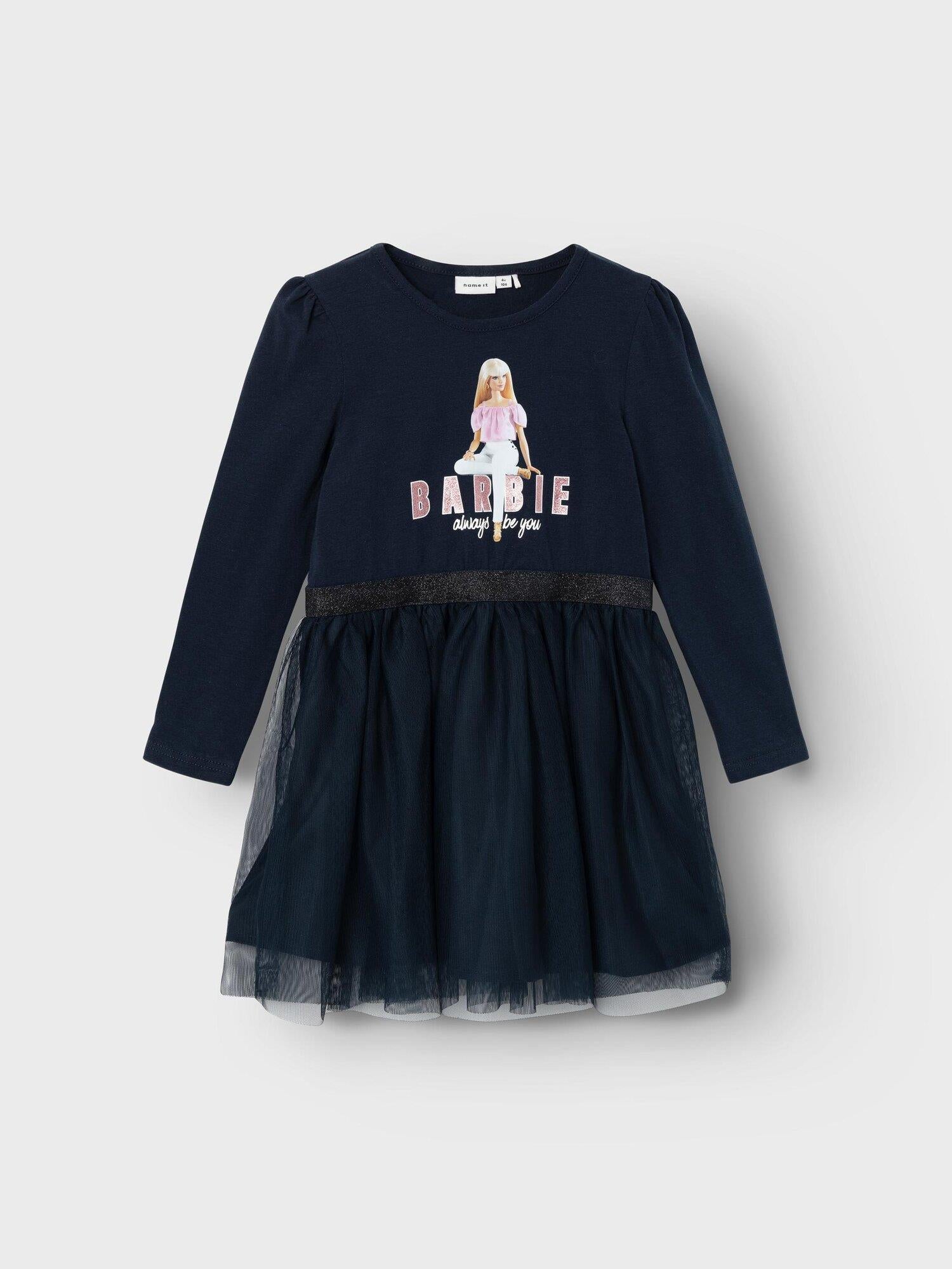 NMFJETINNA BARBIE LS DRESS