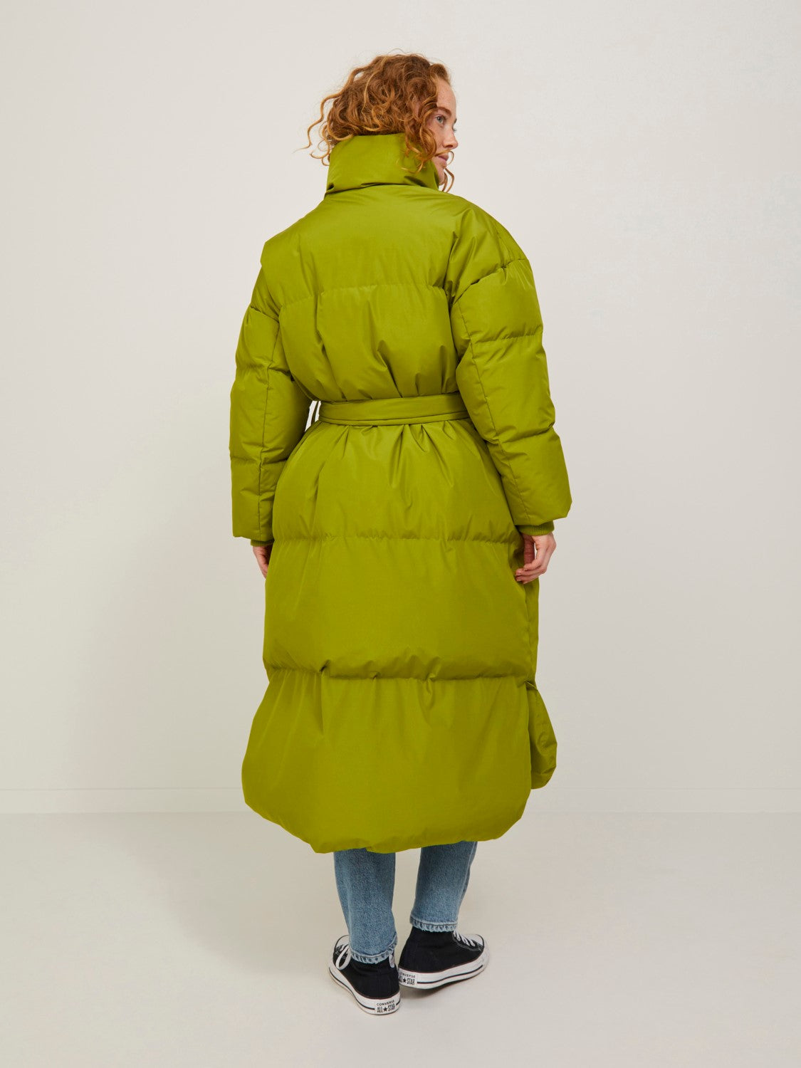 JXARELY NOTE LONG PUFFER JACKET